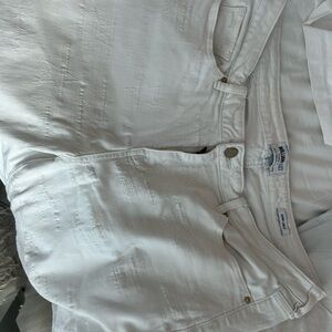 William Rast White Cropped Jeans